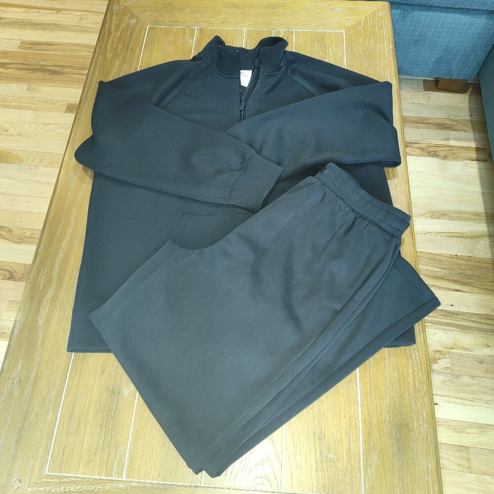 Target All in Motion Women's Airy Sleek Wide Leg Set Pants & Half Zip Sweatshirt